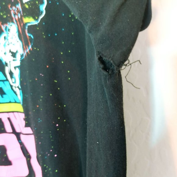 Vintage Large Star Wars Trilogy Triple Feature All 3 On The Same Program Black Y - Picture 5 of 7